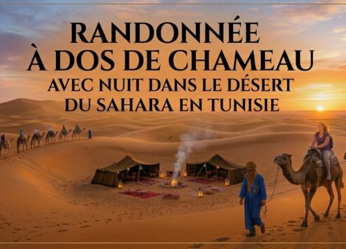 Trek à dos de chameau en Tunisie | Nuit dans le désert du Sahara