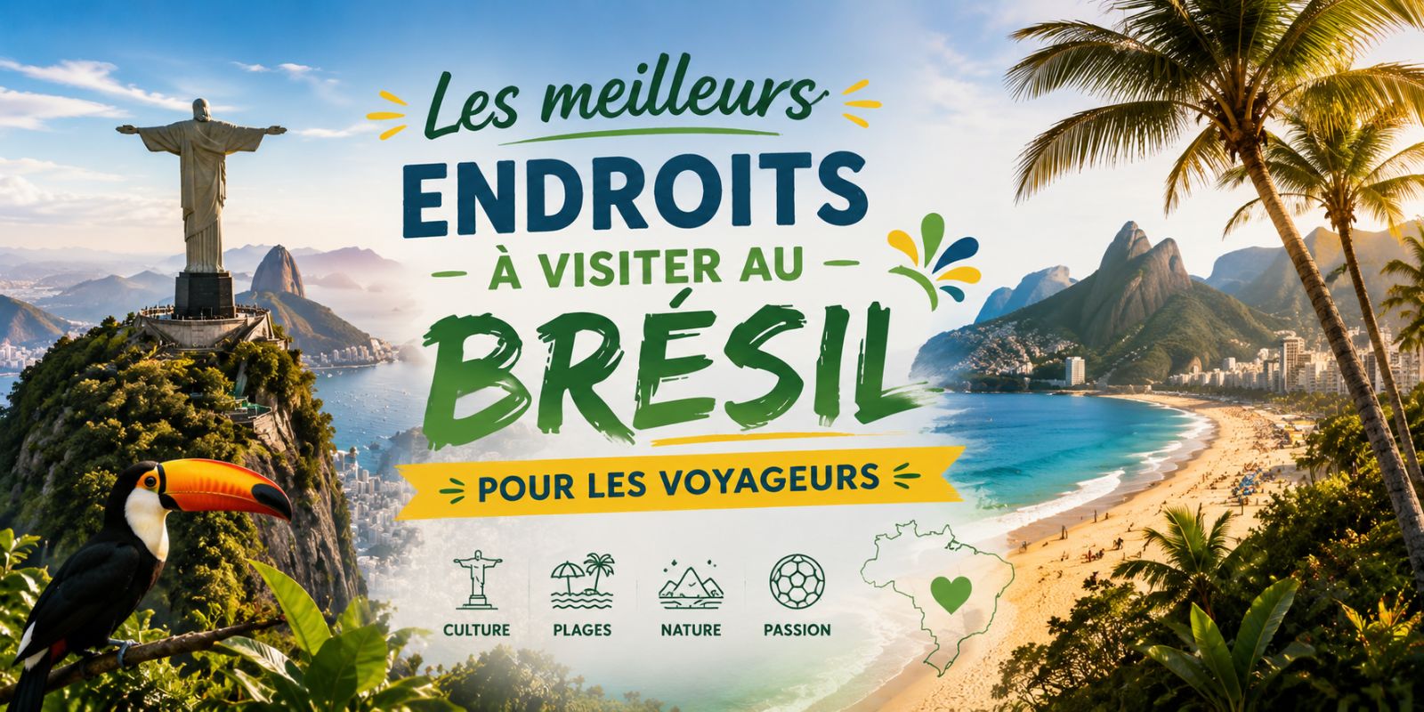 Lieux à visiter au Brésil
