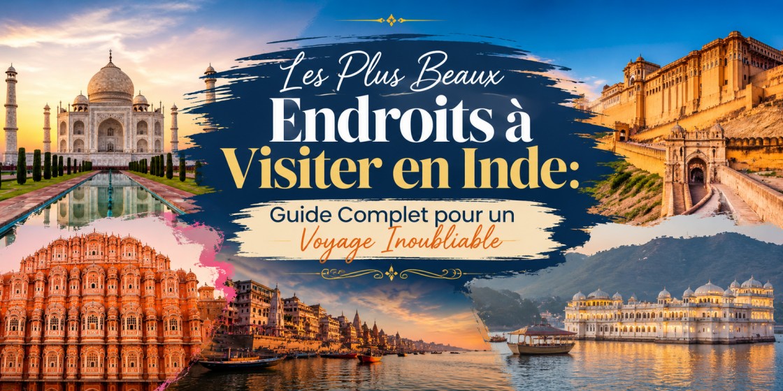 Les Plus Beaux Endroits à Visiter en Inde: Guide Complet pour un Voyage Inoubliable