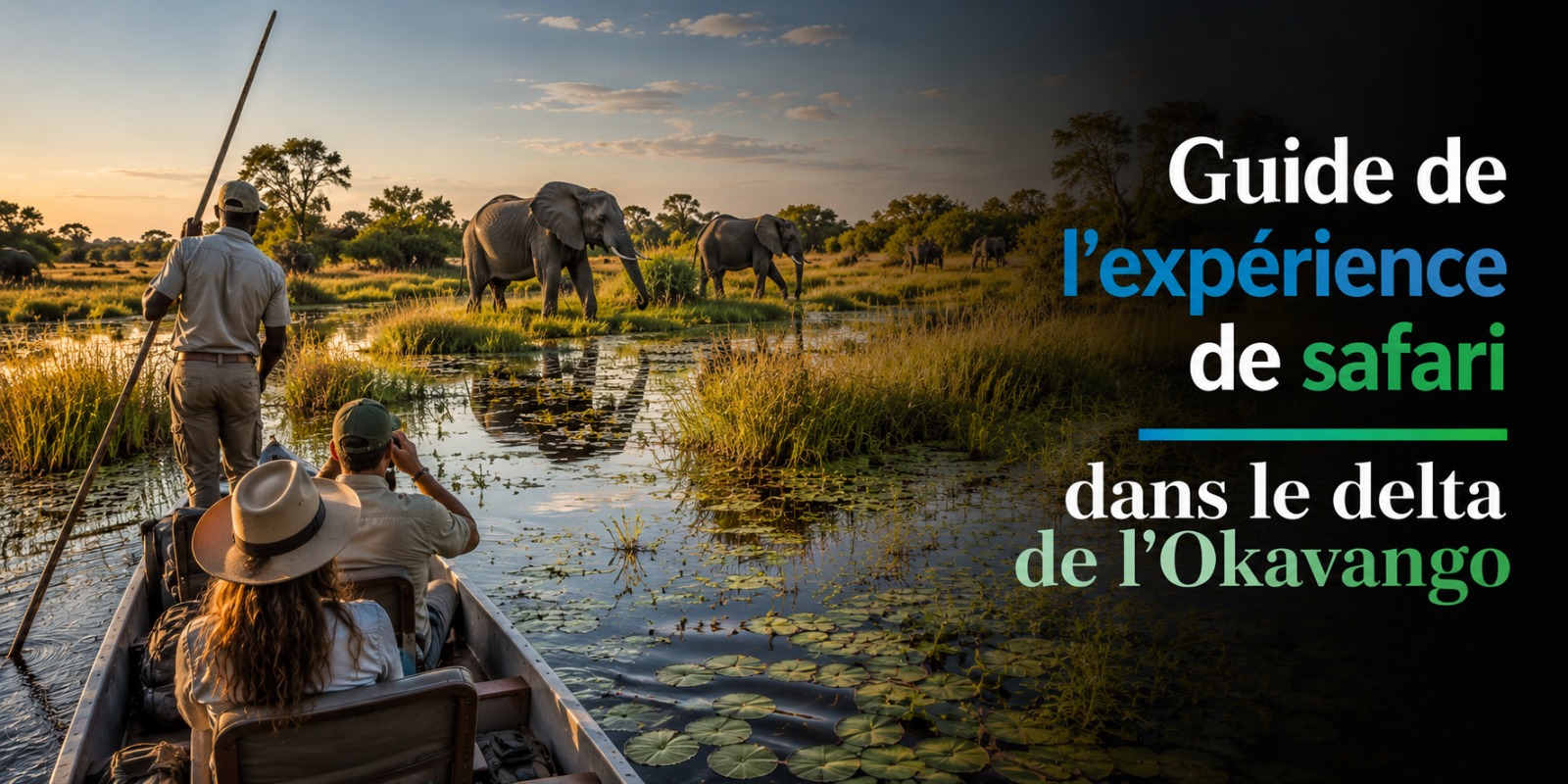 Guide de l’expérience de safari dans le delta de l’Okavango