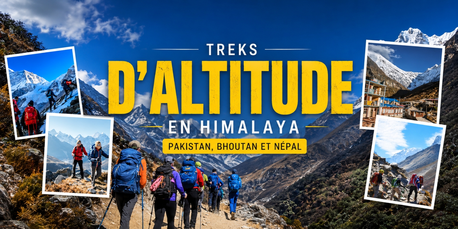 Treks d'altitude en Himalaya