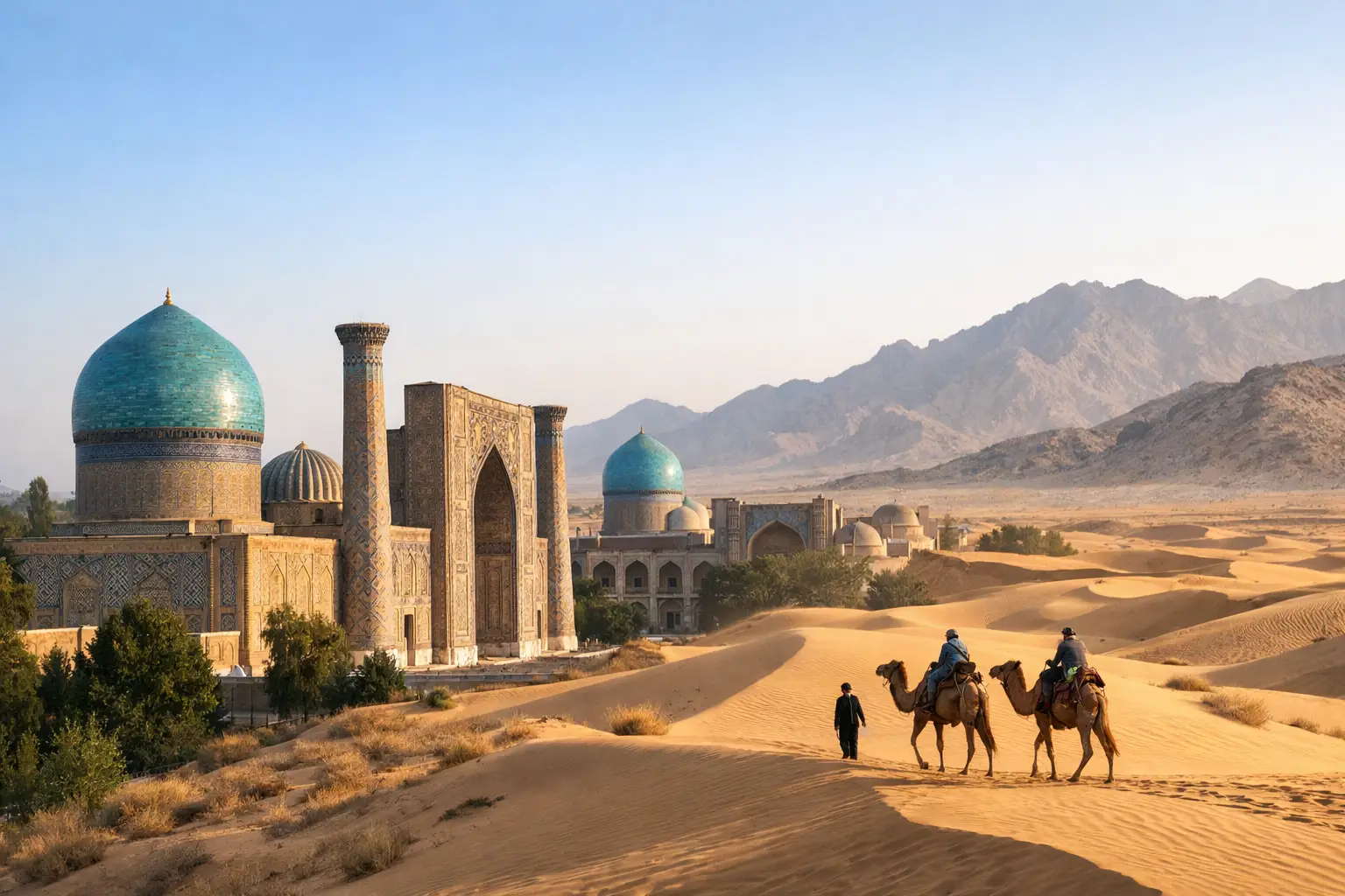 Voyages Ouzbékistan, entre cités et déserts