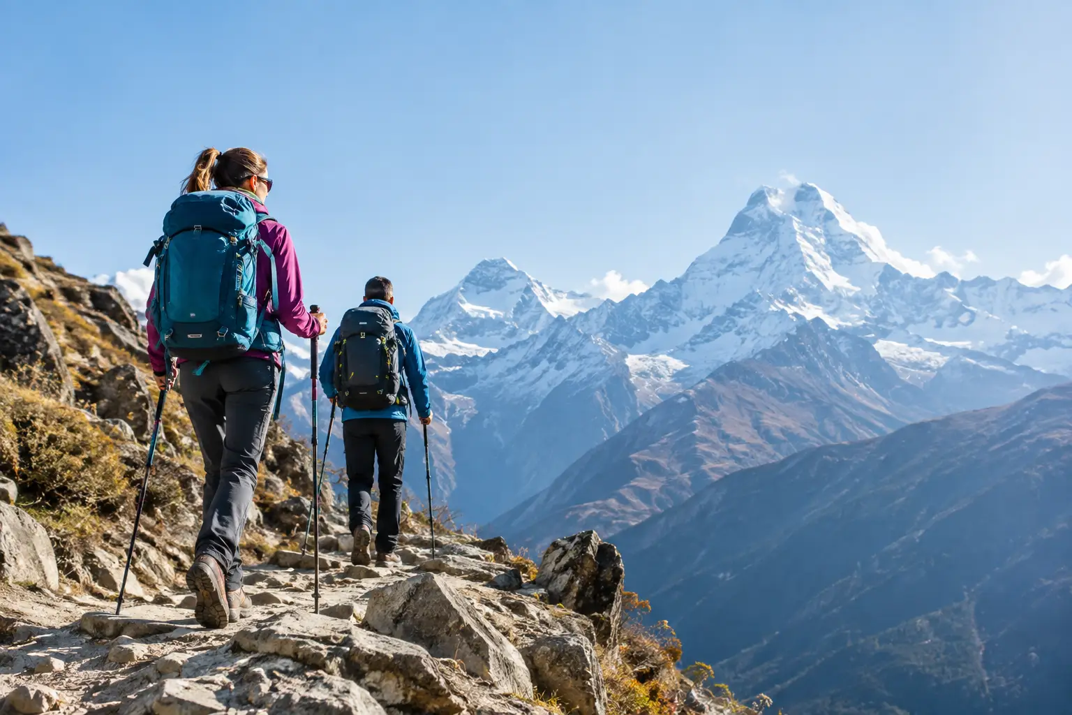 Un trek Himalaya guidé, l’esprit léger