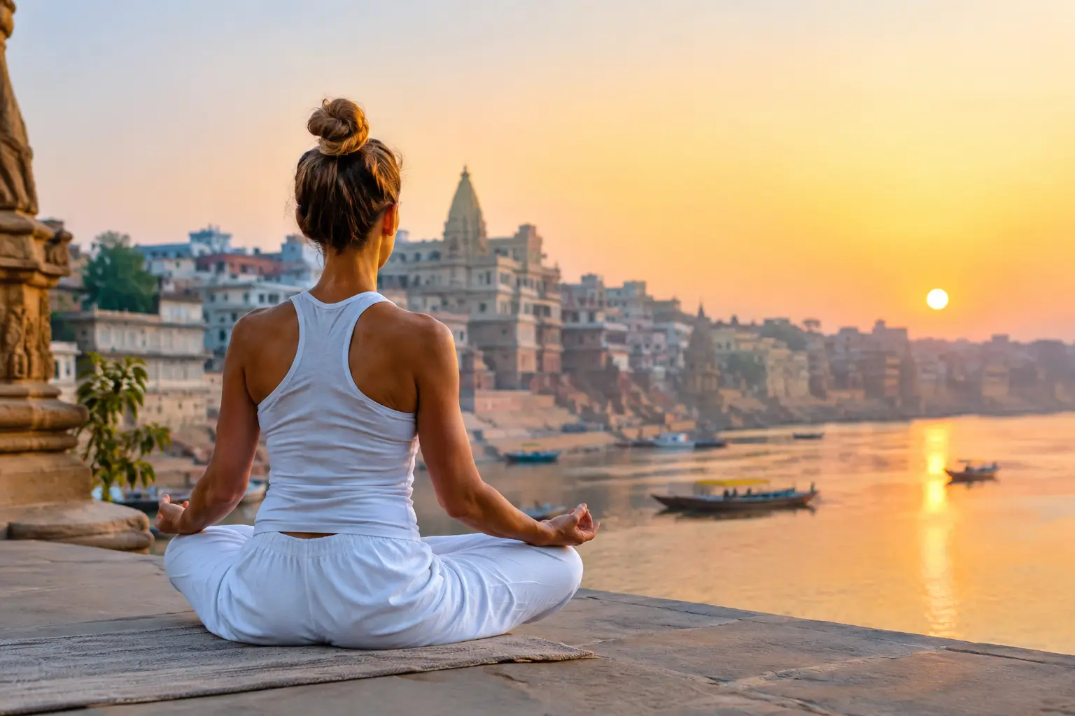 Yoga en Inde, où pratiquer pour se ressourcer